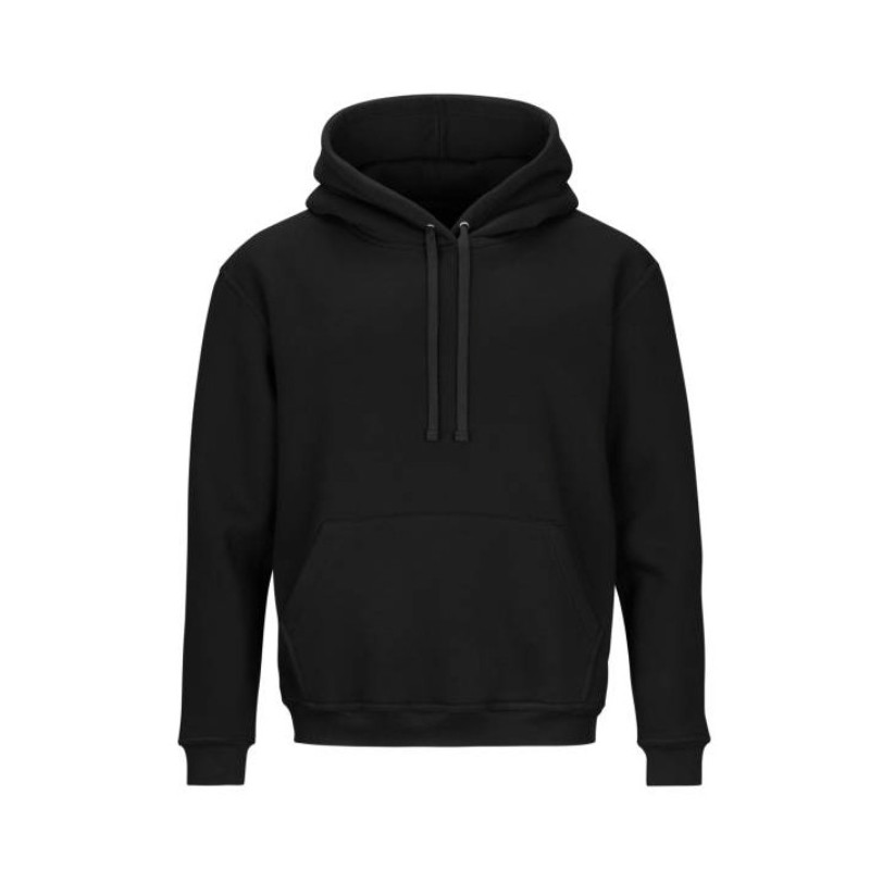 Black Color Hoodie with white color Zipper